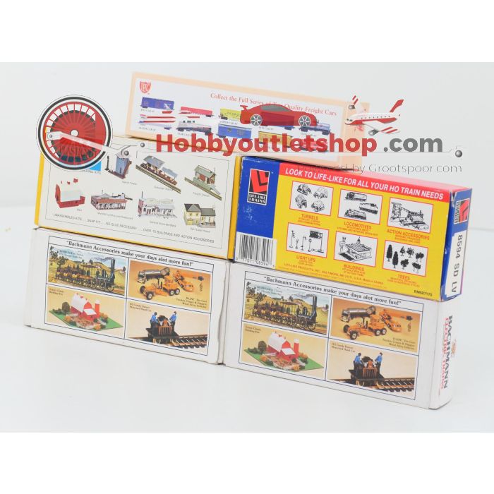 Schaal H0 Bachmann 0952, 71800 & 79942 met Life-like trains 8594SD LV en IHC '70175' Amerikaanse goederenset #5835 - sku: 20240731103006 - Used - Very good condition - Photo 22