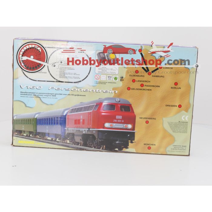 Schaal H0 Mehano T726 startset met de V160 van de DB #5840