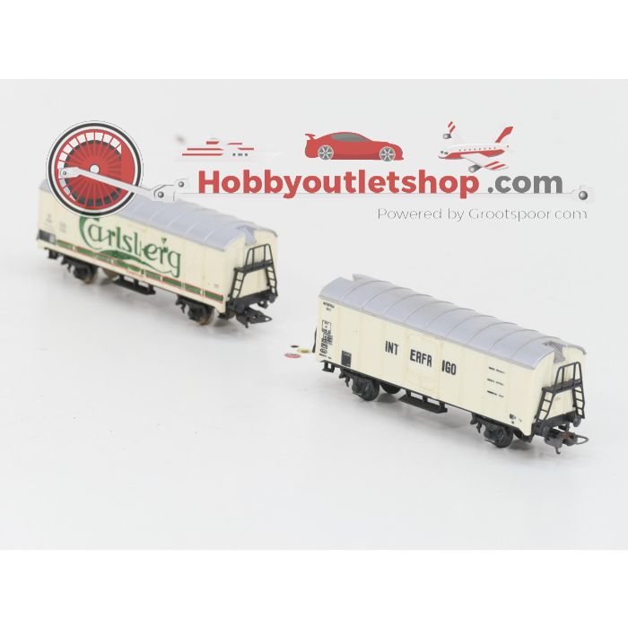Schaal H0 Lima goederen wagons set van 17 st. van de FS #5902