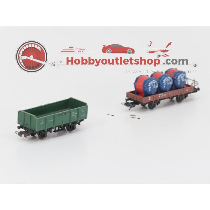Schaal H0 Lima goederen wagons set van 17 st. van de FS #5902
