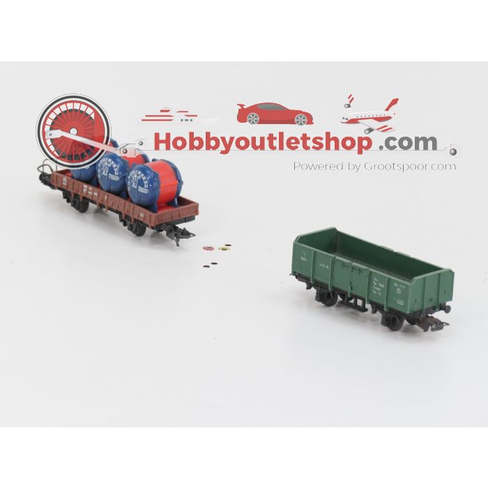 Schaal H0 Lima goederen wagons set van 17 st. van de FS #5902