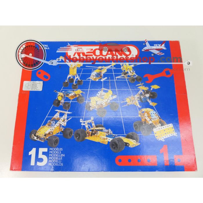 Meccano Evolution, 5 sets met extra boekjes. #6121