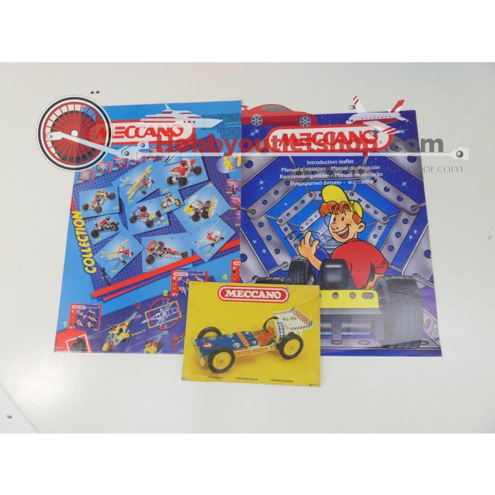 Meccano Evolution set 1 plus Meccano motorsystem & Doos 1 2 & 3. #6124