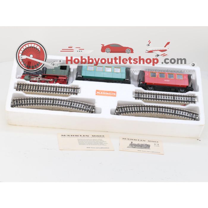 Schaal 0e Märklin-Minex 3450 startset reizigerstrein van de WEG #5922