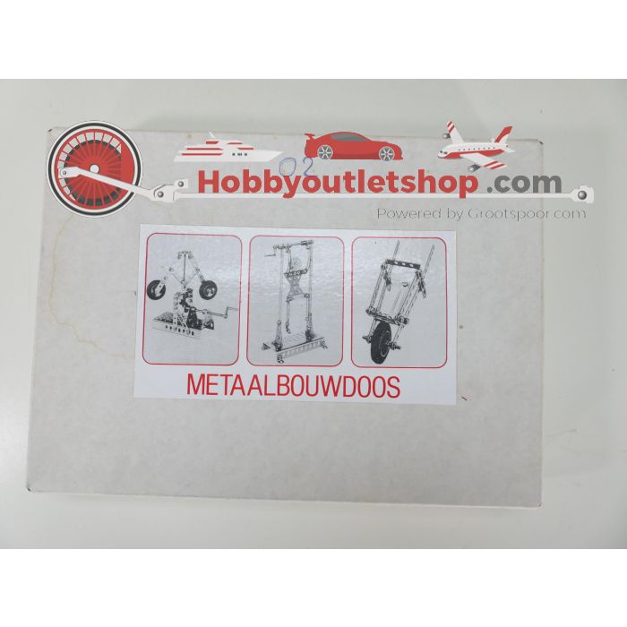 4 Metaalbouw pakketten, Meccano compatible. #6135