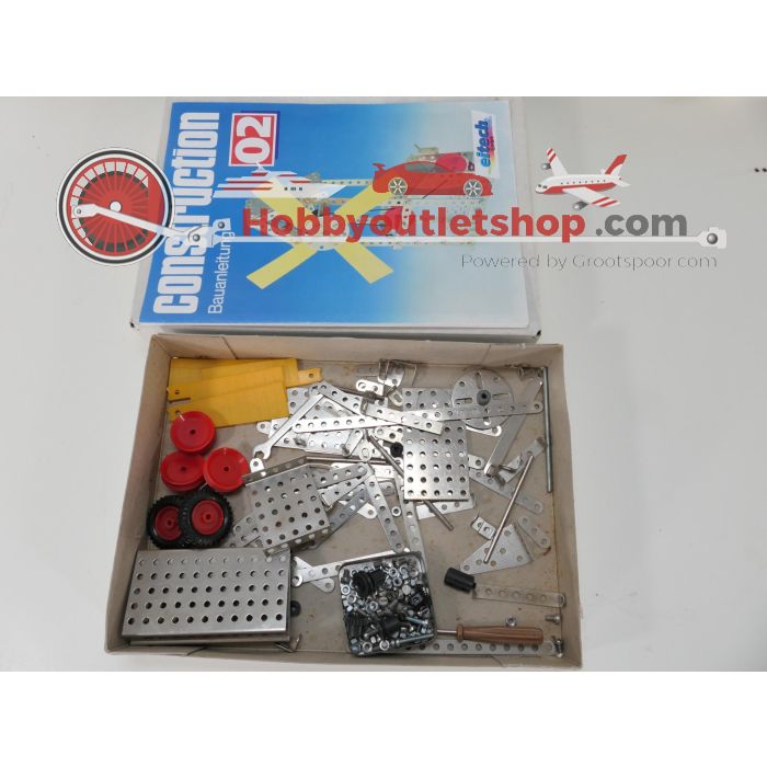 4 Metaalbouw pakketten, Meccano compatible. #6135