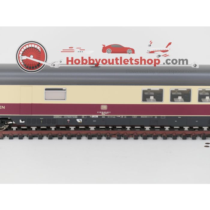 Schaal H0 Roco 74122 3-delige treinset 1: TEE 26/27 “Erasmus” van de DB #6500