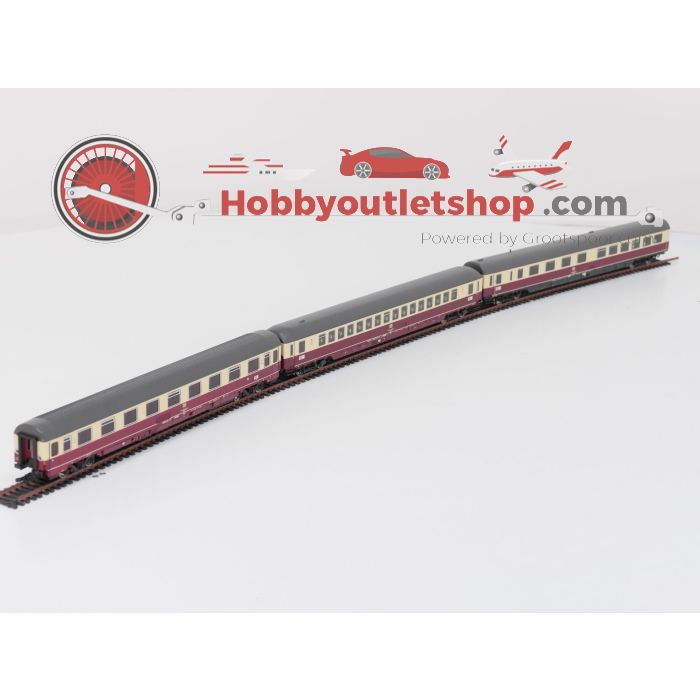 Schaal H0 Roco 74123 3-delige treinset 2: TEE 26/27 “Erasmus” van de DB #6501