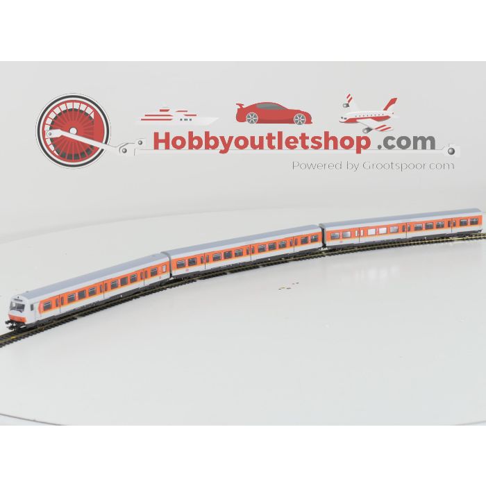Schaal H0 Piko 58388 set van 3 personenrijtuigen S-bahn #6544