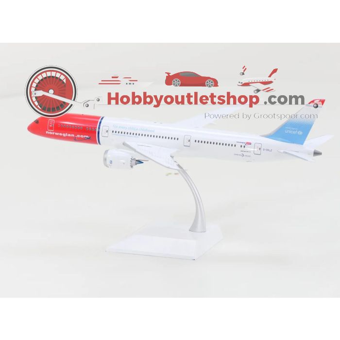 Schaal 1:200 JC Wings XX2200 Norwegian B-777-9/Unicef- Special Edition Reg.Nr. CKL-Z #6475
