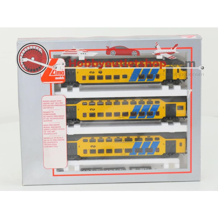 Schaal H0 Lima 149723K 3-delige DDM set "de Panda" van de NS #6584 - sku: 20241106114050 - Gebruikt - Goede staat - Afbeelding 18