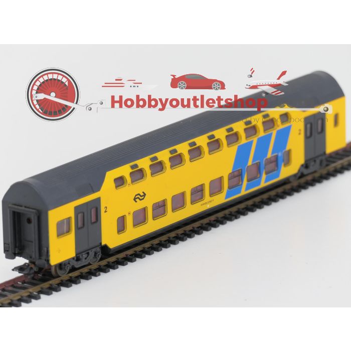 Schaal H0 Lima 149723K 3-delige DDM set "de Panda" van de NS #6584 - sku: 20241106114050 - Gebruikt - Goede staat - Afbeelding 7