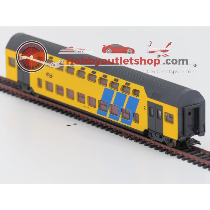 Schaal H0 Lima 149723K 3-delige DDM set "de Panda" van de NS #6584 - sku: 20241106114050 - Gebruikt - Goede staat - Afbeelding 10