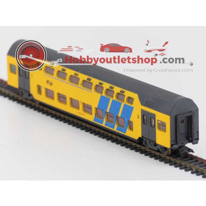 Schaal H0 Lima 149723K 3-delige DDM set "de Panda" van de NS #6584 - sku: 20241106114050 - Gebruikt - Goede staat - Afbeelding 12