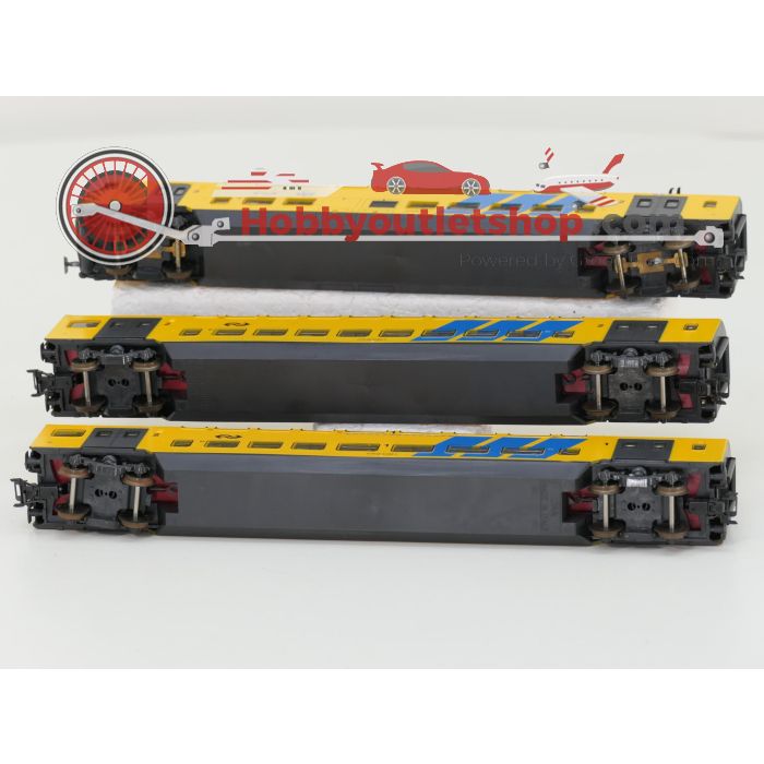 Schaal H0 Lima 149723K 3-delige DDM set "de Panda" van de NS #6584 - sku: 20241106114050 - Gebruikt - Goede staat - Afbeelding 15