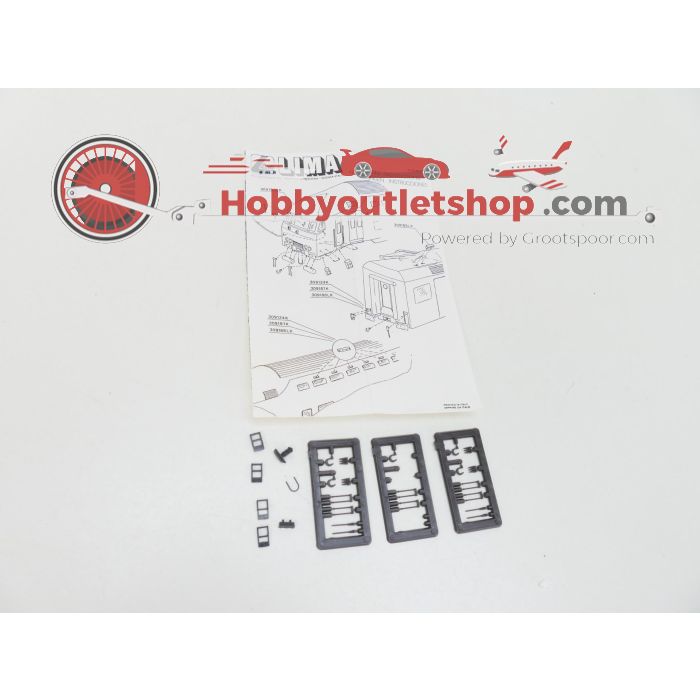 Schaal H0 Lima 149723K 3-delige DDM set "de Panda" van de NS #6584 - sku: 20241106114050 - Gebruikt - Goede staat - Afbeelding 16