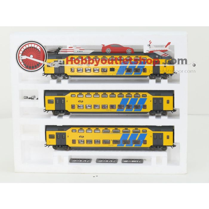 Schaal H0 Lima 149723K 3-delige DDM set "de Panda" van de NS #6584 - sku: 20241106114050 - Gebruikt - Goede staat - Afbeelding 17