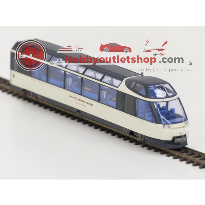 Schaal H0m Bemo 7480 300 Crystal Panoramic Express van de MOB #P243