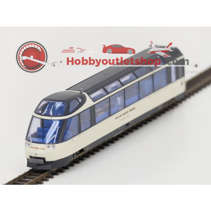 Schaal H0m Bemo 7480 300 Crystal Panoramic Express van de MOB #P243