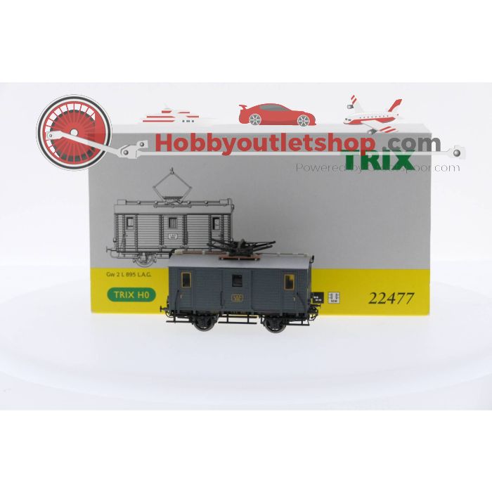 Schaal H0 Trix 22477 L.A.G. Bagage treinstel #2520
