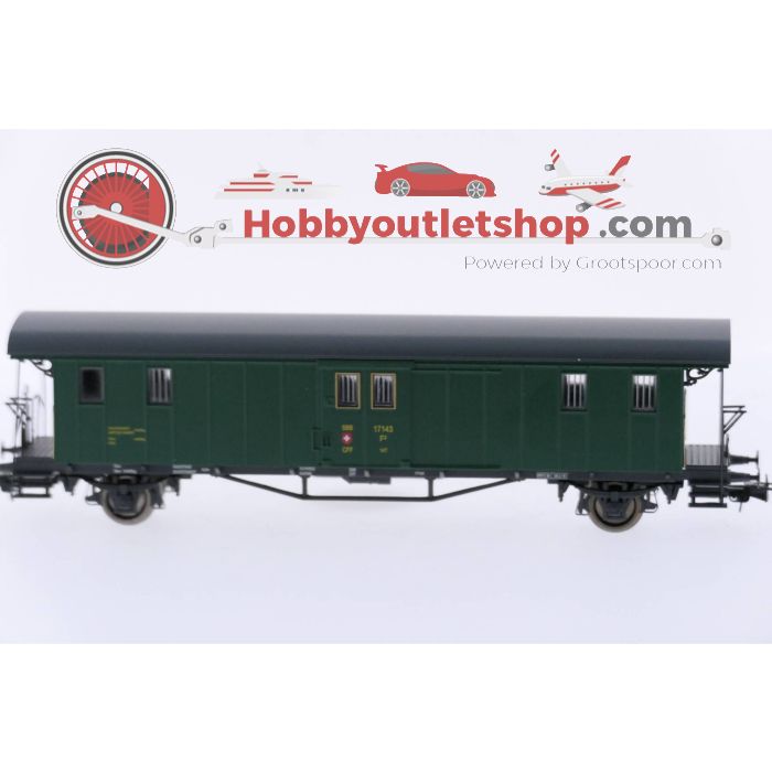 Schaal H0 Liliput L334491 Schweizerische Bundesbahnen (SBB-CFF) Goederenwagen #2547