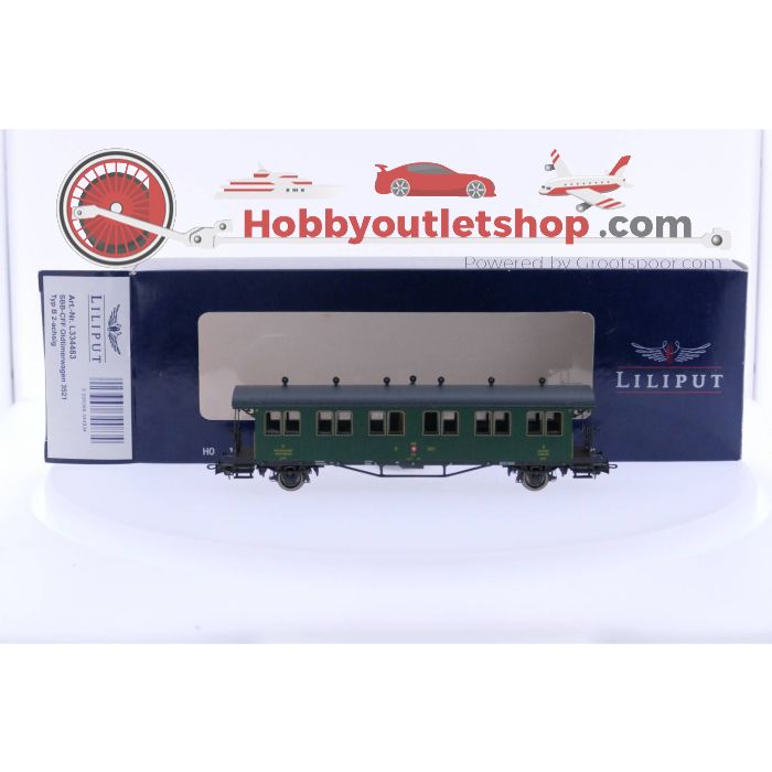 Schaal H0 Liliput L334483 Schweizerische Bundesbahnen (SBB/CFF)  Personenwagen 2e klas #2551 - sku: 20221215083910 - Gebruikt - Zeer goede staat - Afbeelding 4