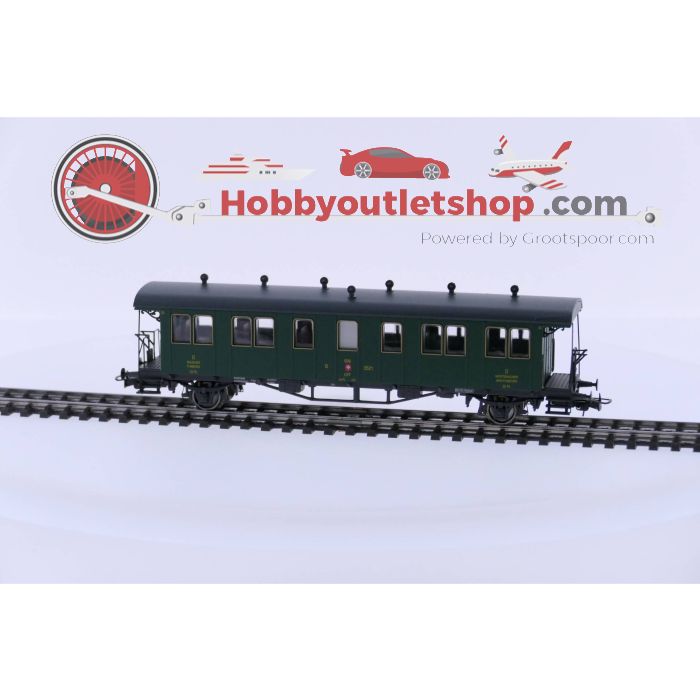 Schaal H0 Liliput L334483 Schweizerische Bundesbahnen (SBB/CFF)  Personenwagen 2e klas #2551 - sku: 20221215083910 - Gebruikt - Zeer goede staat - Afbeelding 3