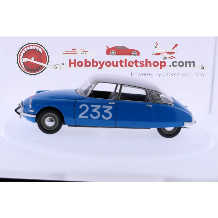 Schaal 1:18 SOLIDO 8034 CITROEN DS19 1963 MONTE CARLO EDITION #2462 - sku: 20221222110302 - Gebruikt - Zo goed als nieuw - Afbeelding 3