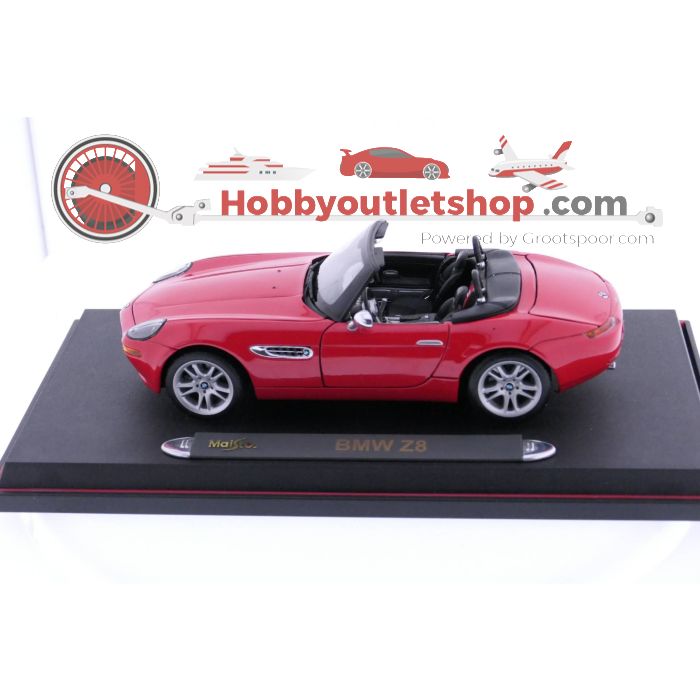 Schaal 1:18 MAISTO 36896 BMW Z8 RED #2472