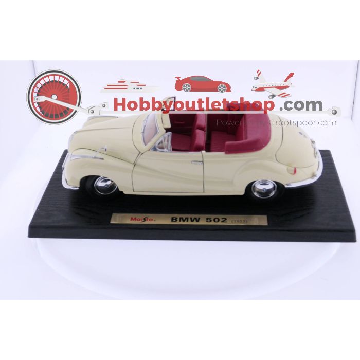 Schaal 1:18 MAISTO 31817 BMW 502 1955 #2473