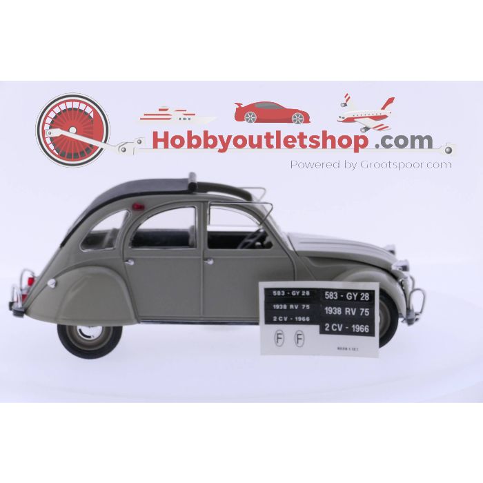 Schaal 1:17 SOLIDO CITROËN 2 CV #2477
