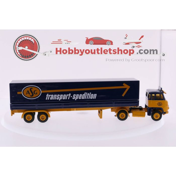 Schaal 1:50 TEKNO SCANIA VABIS TRUCK OPLEGGER ASG #2492 - sku: 20221229100506 - Gebruikt - Zo goed als nieuw - Afbeelding 5