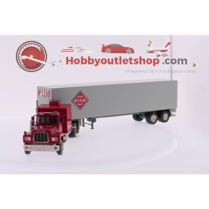 SCHAAL 1:55 MACK F700 TRUCK MC. LEAN TRUCKING COMPANY #2706