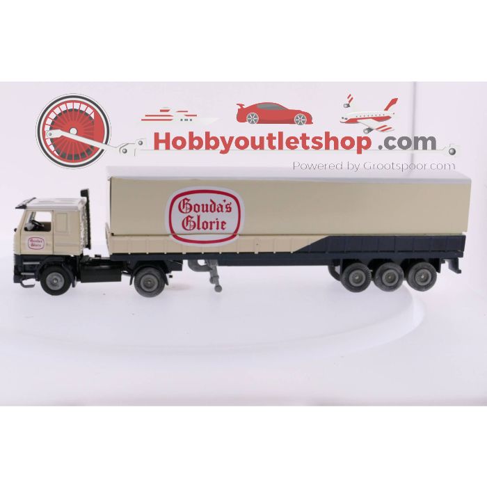 SCHAAL: 1:50 TEKNO 2205 SCANIA GOUD'S GLORIE #2710