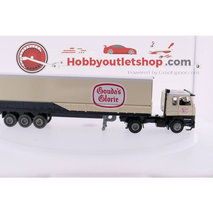SCHAAL: 1:50 TEKNO 2205 SCANIA GOUD'S GLORIE #2710