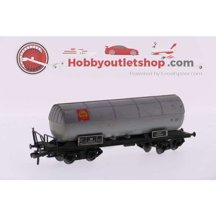 Schaal H0 1499 2x Fleischmann ketelwagon, 57735 Piko containerwagon en Liliput goederenwagon #3011