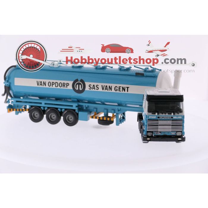Schaal 1:50 Tekno Scania 113M van Opdorp Sas van Gent #2811 - sku: 20230119042205 - Gebruikt - Zo goed als nieuw - Afbeelding 2