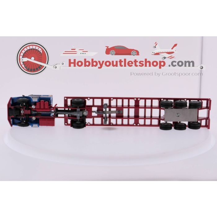 Schaal 1:50 Tekno Scania 142M containerwagen #2813
