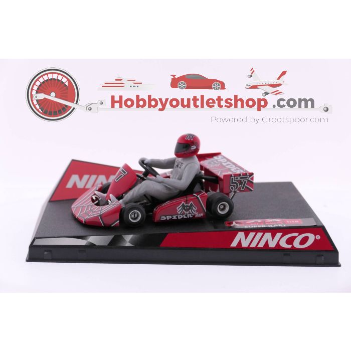 Schaal 1:32 Ninco Super Kart 50238 Spider Team #2827 - sku: 20230120040024 - Gebraucht - Wie Neu - Bild 1
