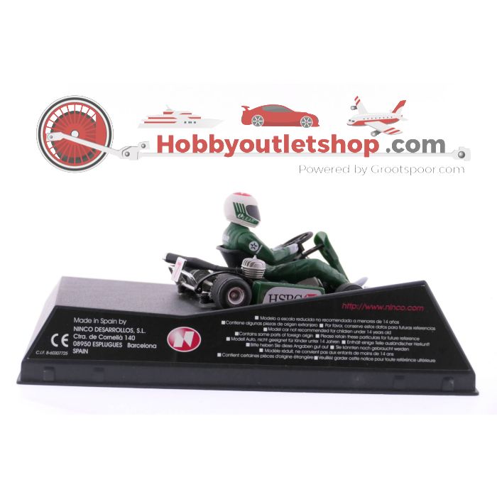 Schaal 1:32 Ninco Kart F-1 serie "Green" in originele verpakking #2829 - sku: 20230120043517 - Gebraucht - Wie Neu - Bild 4