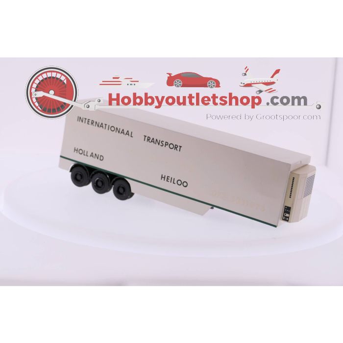 Schaal 1:50 Lion Car no. 36 oplegger,  Internationaal Transport Heiloo Holland. #2836