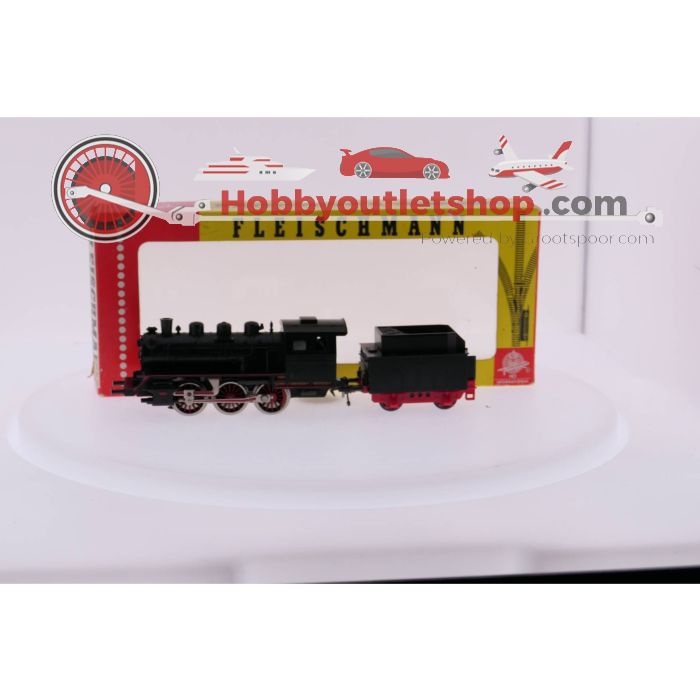 Schaal H0 Fleischmann 4125 Deutsche Bahn (DB) Tenderstoom Locomotief #2742