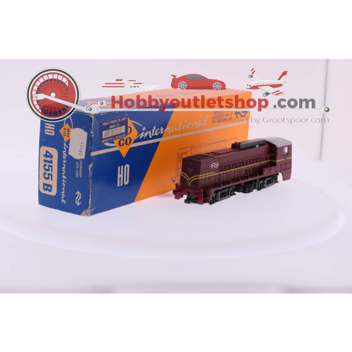Schaal H0 Roco 04155B NS 2200 diesellocomotief bruin #2865