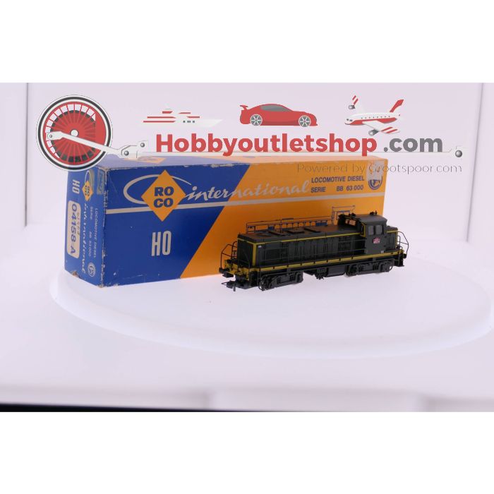 Schaal H0 Roco - 04158A / 43468 - Diesellocomotief Serie BB 63998 van de SNCF #2867 