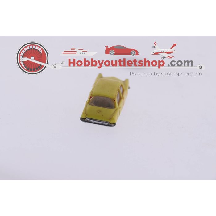 Schaal H0 Norev 2 Citroën DS19 geel #3031