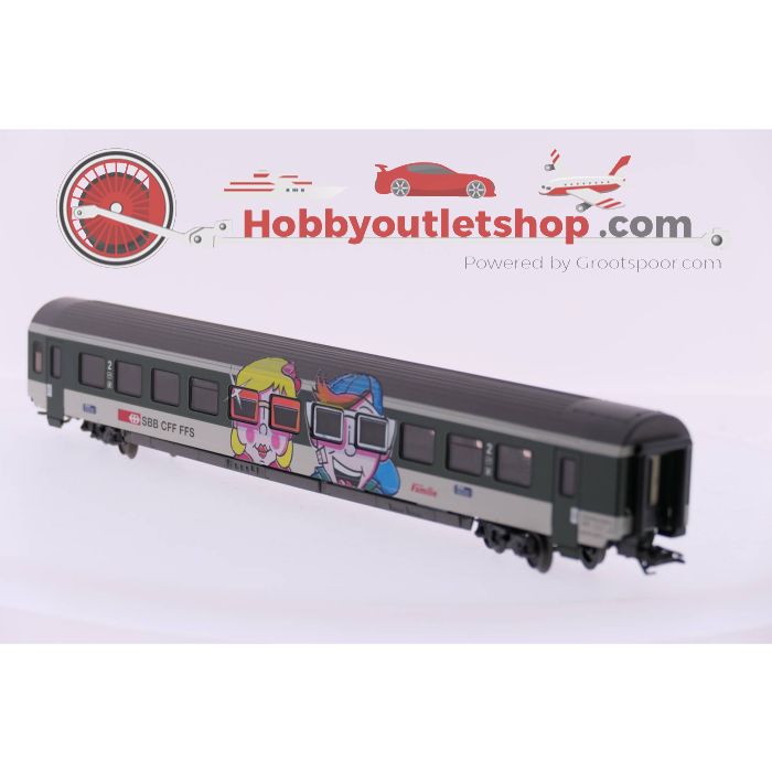 Schaal H0 Märklin 4236 sneltrein rijtuig 2e klasse 