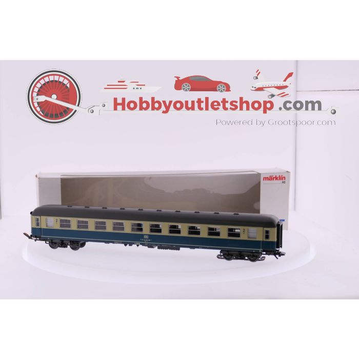 Schaal H0 Märklin 4292 Personenrijtuig 2e klasse met verlichting #3504 - sku: 20230222031650 - Used - Very good condition - Photo 2