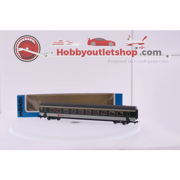 Schaal H0 Märklin 4123 Personenrijtuig 1e klasse #3506 - sku: 20230222034442 - Gebruikt - Zeer goede staat - Afbeelding 2