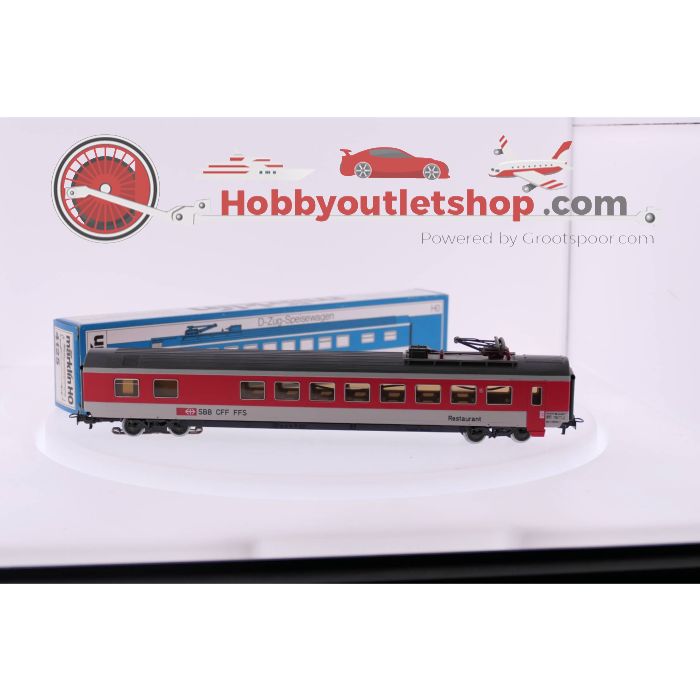 Schaal H0 Märklin 4125 Restaurantrijtuig #3508 - sku: 20230222042535 - Used - Very good condition - Photo 2