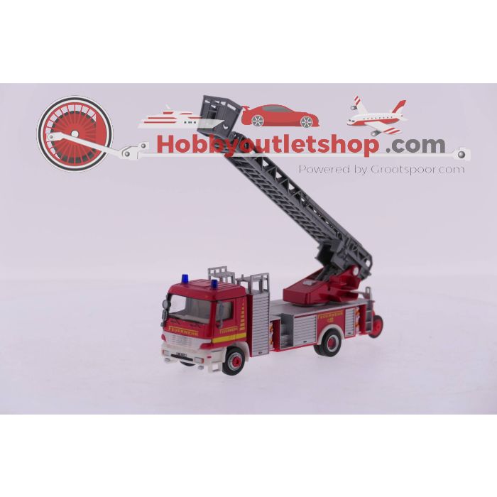 Schaal H0 Mercedes Brandweer Ladderwagen #3567